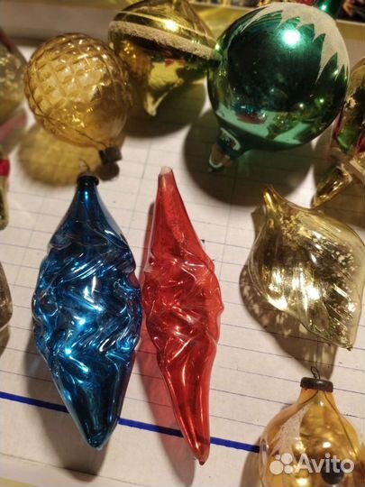 Елочные игрушки СССР