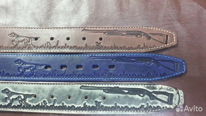 Кожаный ремень охота