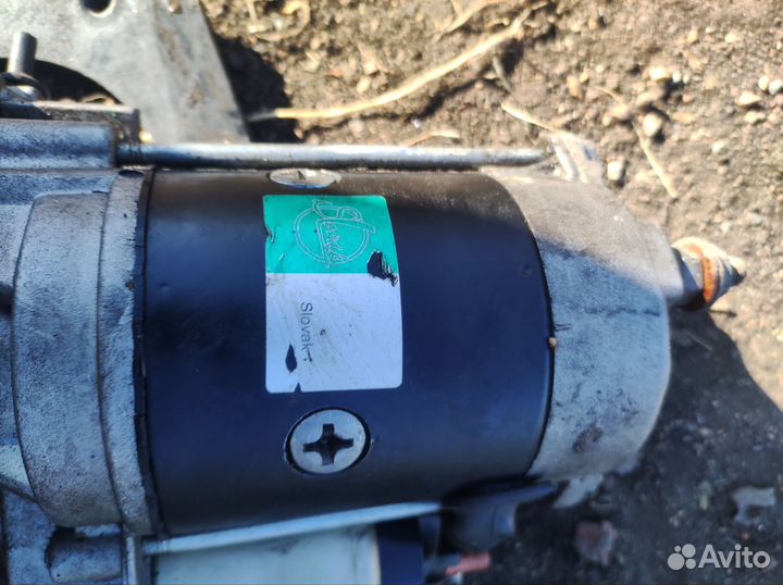 Стартер с переходной плитой и маховиком мтз
