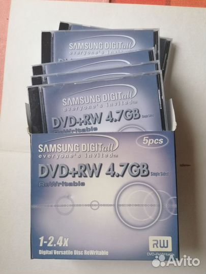 Диски DVD+RW 4,7GB