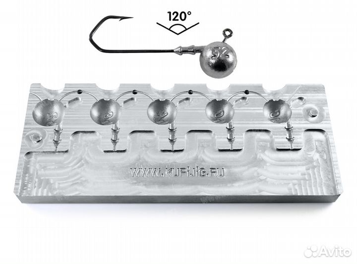 Форма для литья грузил 