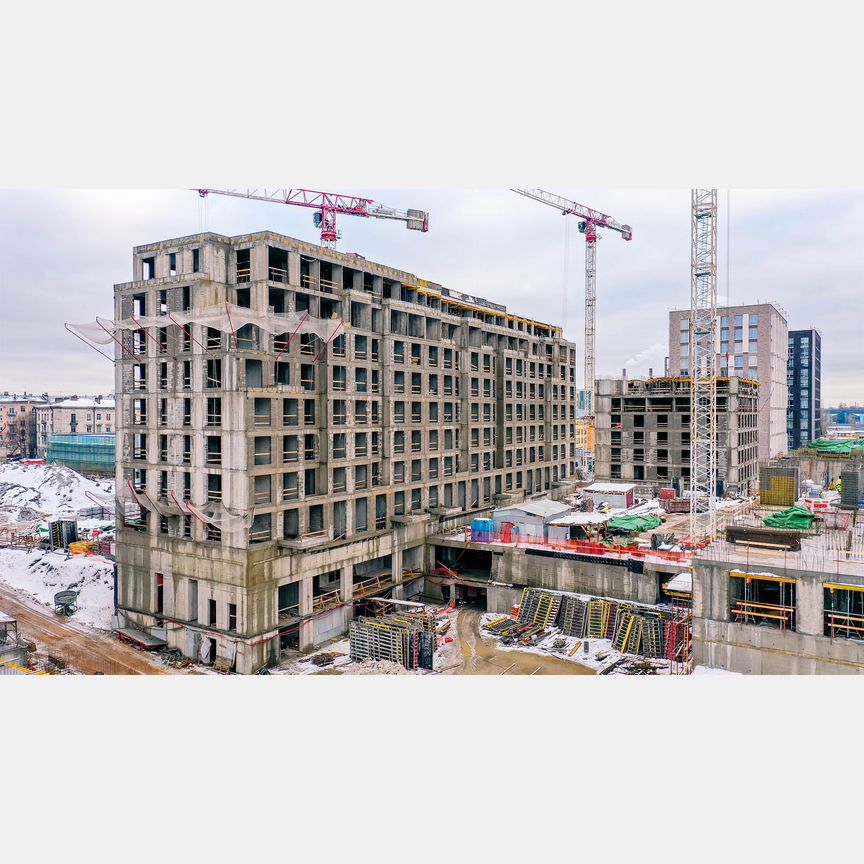 Квартира-студия, 27,4 м², 1/8 эт.