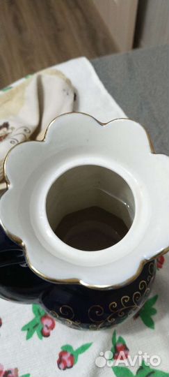 Кувшин (кофейник) СССР кобальт