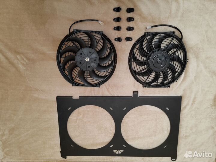 Вентиляторы под радиатор 12 дюймовые с диффузором