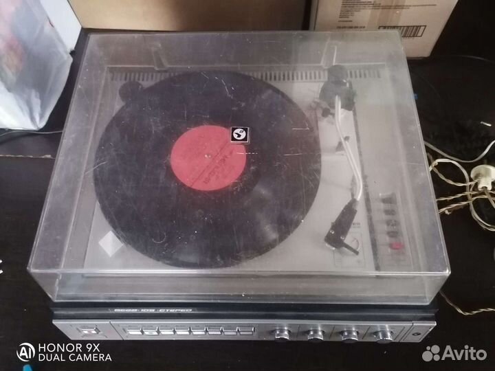 Проигрыватель винила вега 109 стерео