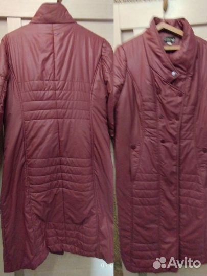 Плащ утеплённый 56-58 размер