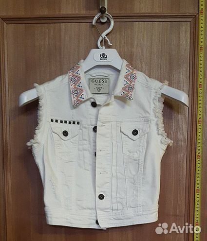 Джинсовая жилетка Guess для девочки 11-12 лет
