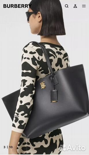 Сумка тоут Burberry TB