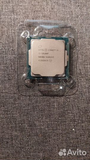 Процессор intel core i3 10100f