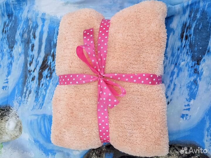 Плед детский плюшевый