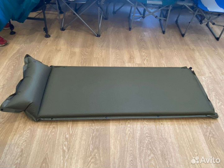 Надувной матрас самонадувающийся 66х192х5 см