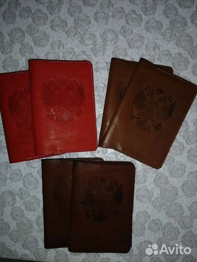 Обложка на паспорт кожа