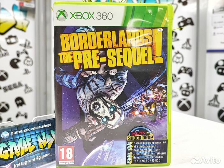 Borderlands: The Pre-Sequel (Xbox 360) Б\У