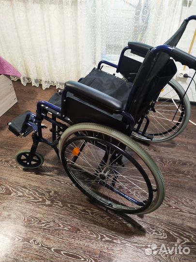 Кресло-коляска с ручным приводом усиленная