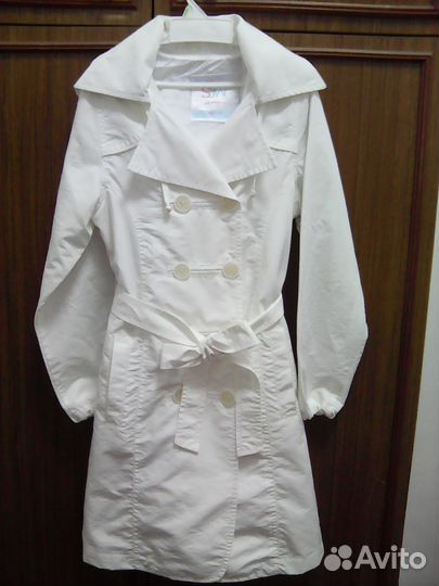 Демисезонный плащ для девочки, 9-10лет