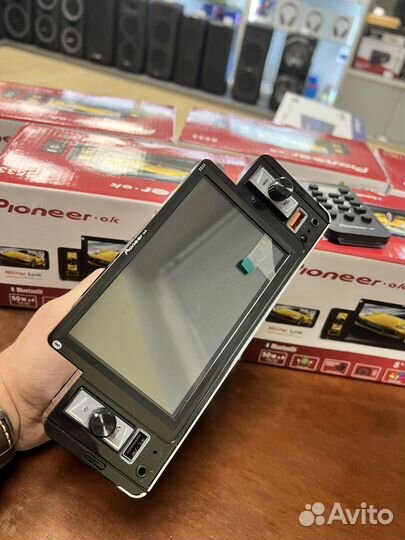 Магнитола Pioneer-OK 1DIN экран 5