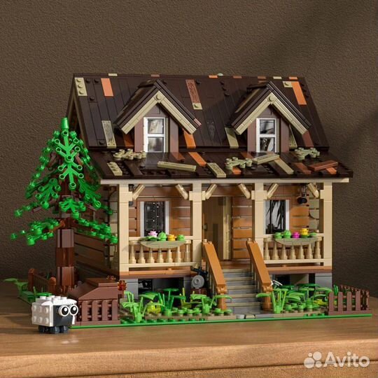 Конструктор funwhole Wood Cabin Хижина в лесу