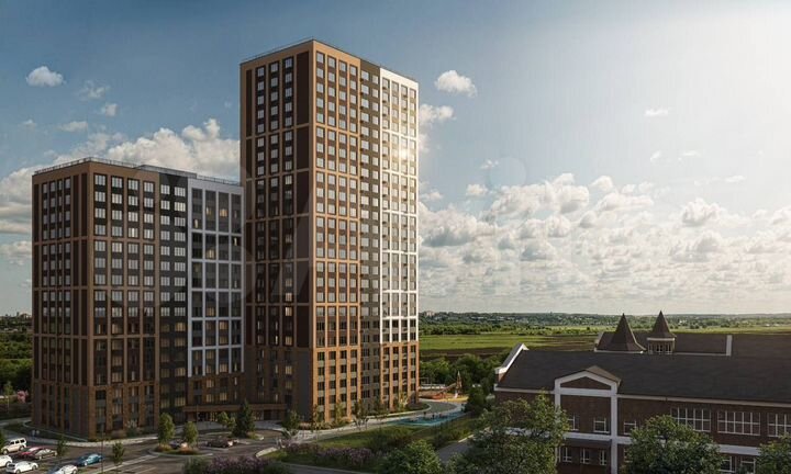 2-к. квартира, 54,9 м², 9/16 эт.