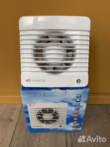 Вентилятор вытяжной vents