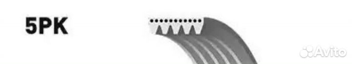 Gates 5PK1063 Ремень поликлиновый