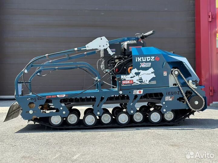 Мотобуксировщик ikudzo terrain long 1700/600 EKR28