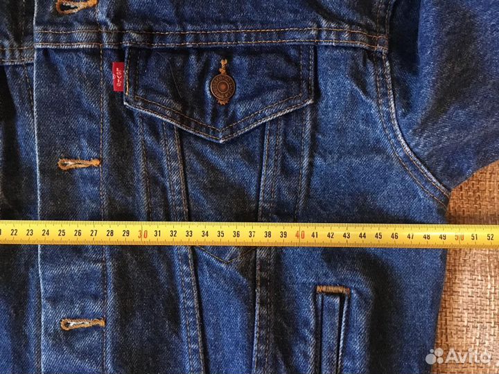 Джинсовая куртка levis. Made in USA