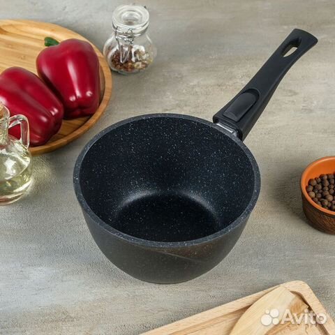 Ковш со съёмной ручкой «Гранит» 1,7л