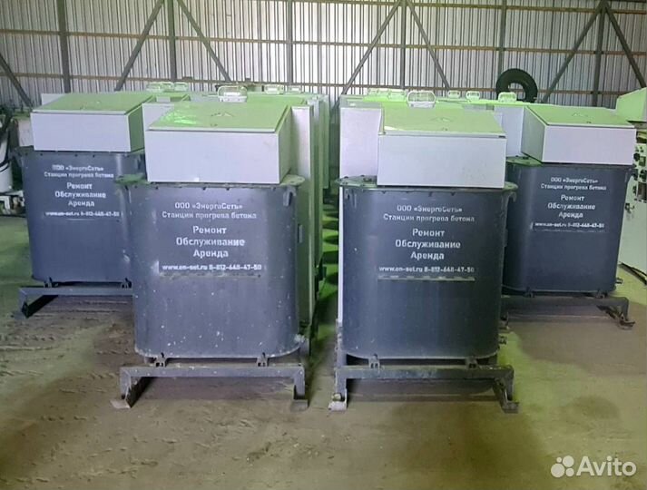 Аренда станции прогрева бетона ктпто-80