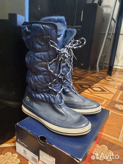 Сапоги lacoste демисезонные р. 40