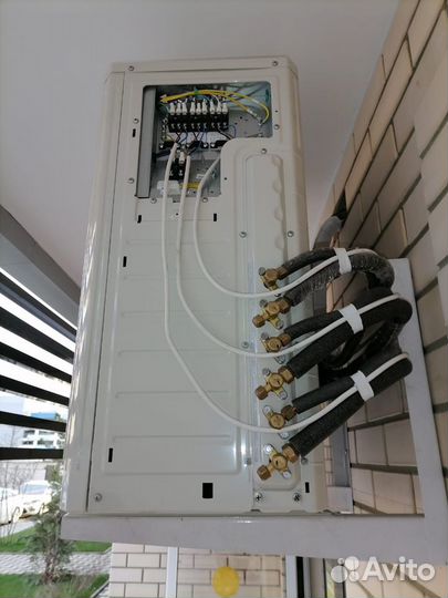 Установка сплит-систем / Закладка трассы