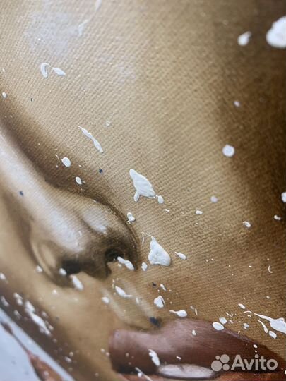 Африканка маслом на холсте подрамник