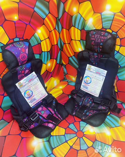 Детское автокресло бескаркссное от 3 лет до 12