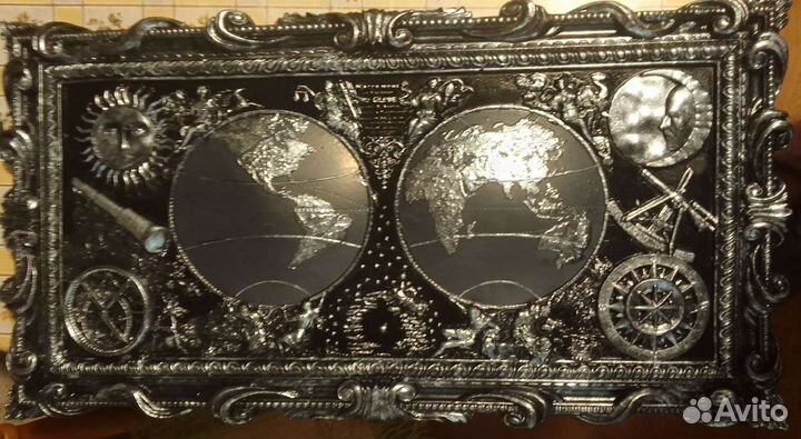 Картина из гипса. Панно