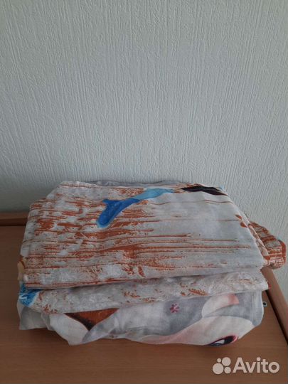 Детское постельное белье 1.5 бу