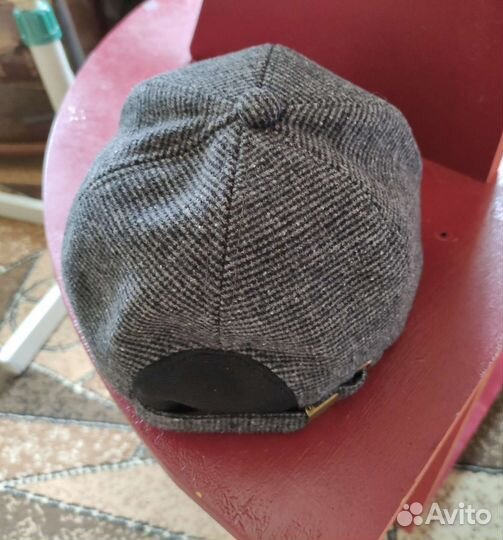 Бейсболка драповая