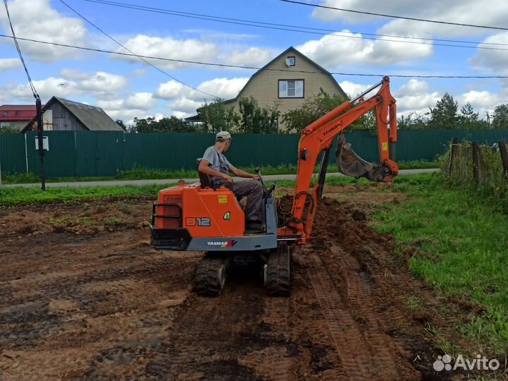 Услуги мини экскаватора