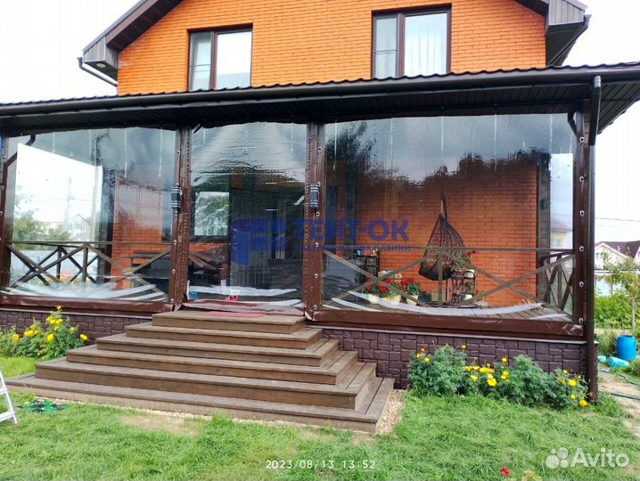 Мягкие окна для террас