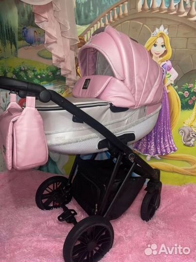 Коляска camarelo zeo 3 в 1