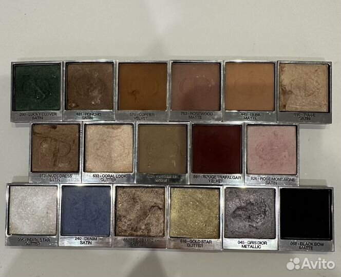 Тени для век dior