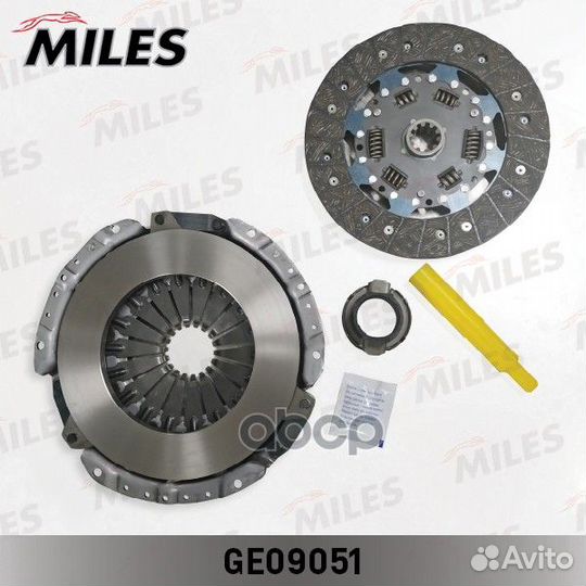 Сцепление к-т GAZ gazelle 2.9 10- GE09051 Miles