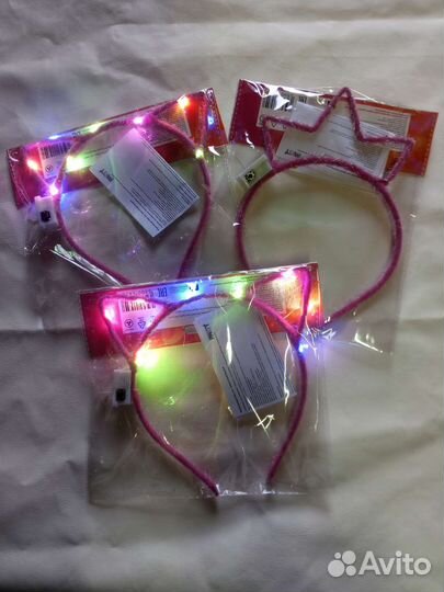 Ободок светящийся для падорок