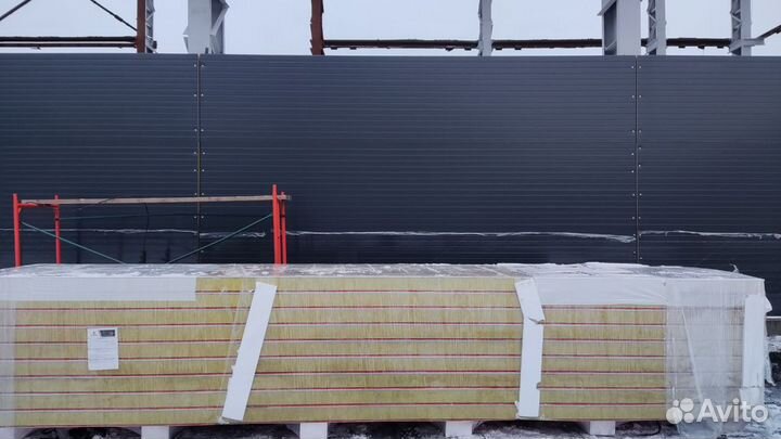 Сэндвич-панели для автомоек, холодильных, складов