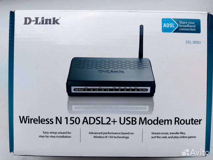 Wifi роутер d link