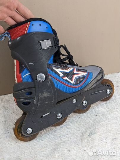 Детские подростковые раздвижные ролики 36-40