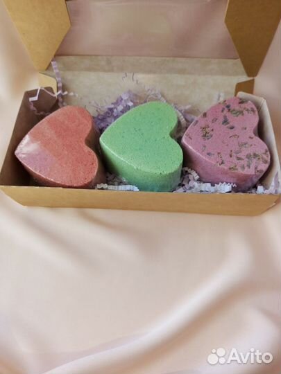 Бомбочки для ванны набор ручной работы