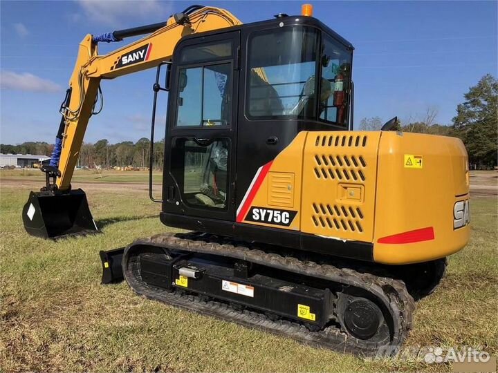 Мини-экскаватор Sany SY75C, 2023