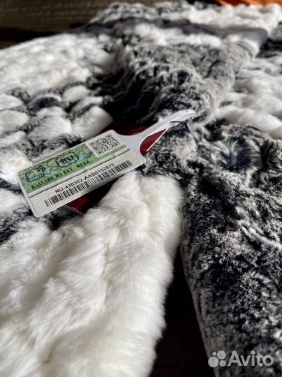 Палантин меховой новый