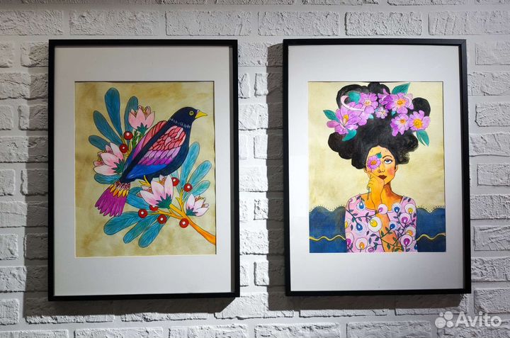 Картины в рамках