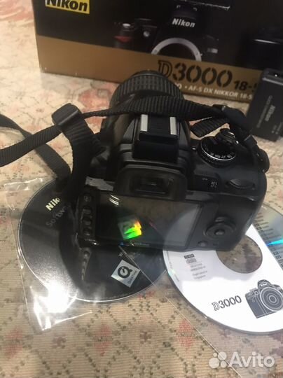 Зеркальный фотоаппарат nikon d3000