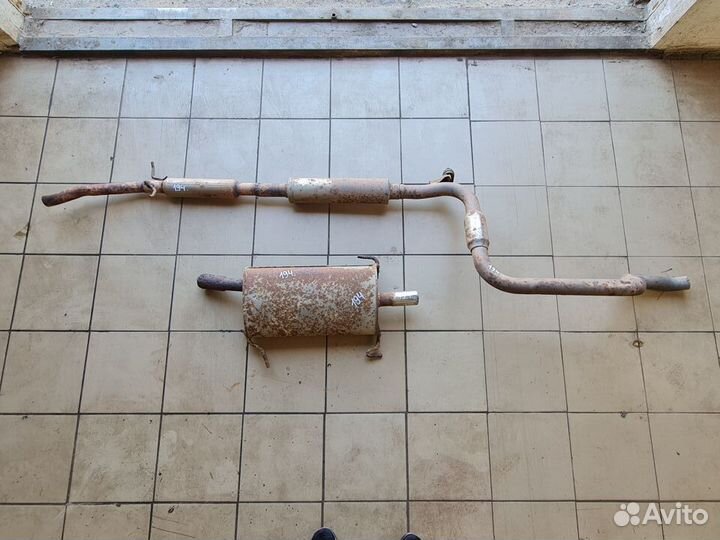 Выхлопная система nissan primera P11